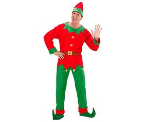 Widmann Santa's Little Helper Elf (Coat With Belt, Pants, Hat) (M) Different Col