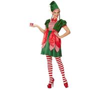 Widmann Santa's Little Helper Elf (Coat With Belt, Pants, Hat) (XL) Different Co