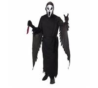 Widmann Screaming Ghost (Hooded Robe, Belt, Mask) (XL) Black