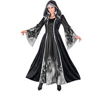 Widmann Screaming Souls (Hooded Dress) (S) Black