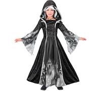 W WIDMANN MILANO Party Fashion - Costume anime urlanti, abito con cappuccio, fantasma, demone, travestimento Halloween