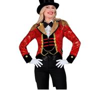 W WIDMANN MILANO Party Fashion - frac in paillettes direttore di circo, costume da donna, giacca, showgirl, costumi in maschera