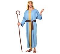 Widmann Shepherd (Tunic With Long Vest, Belt, Headpiece) (S) Turquoise / Light B