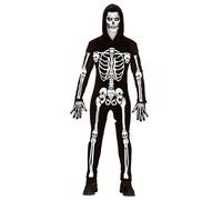 Widmann Skeleton (Hooded Jumpsuit) (XL) Black