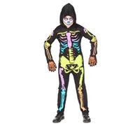 W WIDMANN MILANO Party Fashion - Costume da bambino Scheletro, Giorno dei Morti, Scheletro, Halloween, costumi in maschera