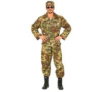 Widmann Soldier (Coat, Pants, Basco) (XL) Camouflage