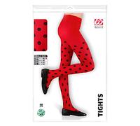 W WIDMANN MILANO Party Fashion - Collant per bambini, 70 DEN, accessori per costumi da strega, coccinella, ape, elfo e molto altro