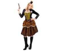 Widmann Steampunk (Dress, Belt, Mini Hat) (M) Brown