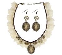 Widmann- Steampunk Set Bigiotteria Donna, Multicolore, 9774