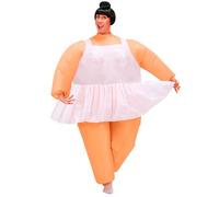 WIDMANN MILANO PARTY FASHION - Costume lottatore sumo, gonfiabile, combattente, costume carnevale, carnevale