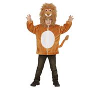 Widmann Tiger In Soft Plush (Hoodie With Mask) (113 cm / 3-5 Years) Different Co