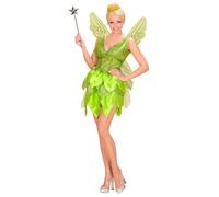 Widmann Turquoise Fairy (Dress, Hat Withveil) (XL) Turquoise / Light Blue
