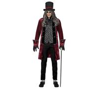 Widmann Victorian Vampire (Jacket With Vest, Jabot, Gloves, Hat) (XL) Different