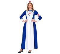Widmann Vintage Nurse (Dress, Hat, Armband) (M) Different Colors