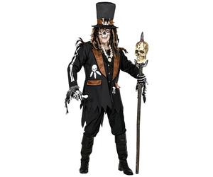 Widmann Voodoo Priest (Jacket With Vest, Hat) (L) Black