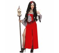 Widmann Voodoo Priestess (Dress, Sleeves, Headpiece) (M) Red