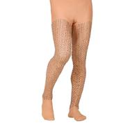 W WIDMANN MILANO Party Fashion - Collant peloso, per uomo, 60 DEN, carnevale, Halloween