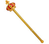 Widmann W Milano Party Fashion, Scepter 9090r, Elegante Design Dorato, Lunghezza Ideale 57 cm, Versatile per Varie Occasioni, Avviso di Sicurezza, Accessori complementari