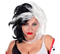 W WIDMANN MILANO Party Fashion Parrucca Donna Malvagia Women, Nero, Standard, W6089