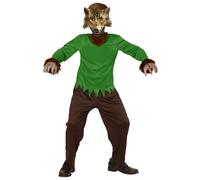 Widmann Werewolf (Coat, Pants, Mask) (140 cm / 8-10 Years) Different Colors