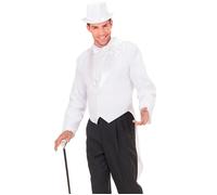 Widmann White Satin Lined Tailcoats With Satin Collar (S) White