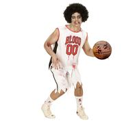 Widmann Zombie Basketball Player (Shirt, Shorts) (M) White