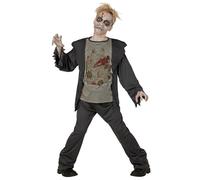 Widmann Zombie (Jacket With Rotten Chestshirt, Pants) (140 cm / 8-10 Years) Diff