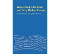 Widowhood in Medieval and Early Modern Europe