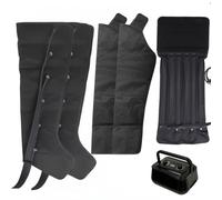 Widppsopt 4 6 Cavity Air Compression Boots per Gambe Massaggiatore, Pressoterapia e Drenaggio Linfatico per la Circolazione Sanguigna e il Rilassamento Muscolare