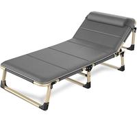 Widppsopt Lettini prendisole, poltrone reclinabili, chaise longue alla moda, sedie reclinabili pieghevoli, per pisolini, spiaggia, balcone, casa, ricreativo (stile C)