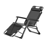 Widppsopt Lettino prendisole pieghevole, sedia a sdraio regolabile con poggiatesta, reclinabile per esterni, per giardino, patio, spiaggia, portata 200 kg, cuscino disponibile.