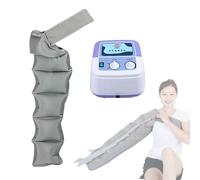 Widppsopt Massaggiatore per drenaggio linfatico completo del corpo e sollievo dal dolore, massaggiatore a 6 cavità per drenaggio linfatico, circolazione elettrica, migliora il dolore per tutto il