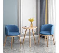 Widppsopt Modern White Conference Table Set for Office and Reception SpaceSaving Furniture for Dining Room and Kitchen