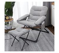 Widppsopt Poltrona letto trasformabile, pieghevole, massaggiante, divano letto con panca, comoda poltrona relax per casa e interni/esterni