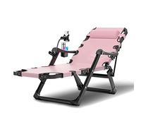 Widppsopt Sedia a sdraio da esterno, 2 in 1, pieghevole, reclinabile in 5 posizioni, per esterni, da giardino, regolabile, per piscina, campeggio, spiaggia, struttura in acciaio.
