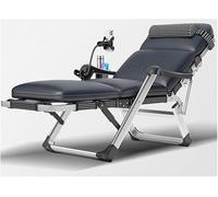 Widppsopt Sedia a sdraio pieghevole portatile da esterno per patio, con cuscino e portabicchieri per prato, cortile, spiaggia (A+cuscino a)