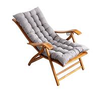 Widppsopt Sedia a sdraio pieghevole, sedia a sdraio regolabile in 5 posizioni, sedia a sdraio in legno per giardino/patio/balcone, sedia in bambù con cuscino rimovibile, 5 colori