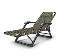 Widppsopt Sedia a sdraio, sedie a sdraio, lettino pieghevole, campeggio, reclinabile regolabile, per esterni, pieghevole, in textilene, per prendere il sole, spiaggia, piscina