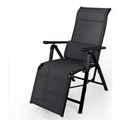 Widppsopt Sedie pieghevoli relaxer Bungee, sdraio prendisole con portabicchieri e portatelefono, sedia a gravità zero resistente, sedia a sdraio pigra necessaria Vision