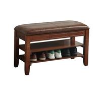 Widppsopt Sgabello fasciatoio, sgabello da seduta, panca integrata per porta d'ingresso, sgabello per il trasporto scarpe, sgabello da porta, scarpiera, cuscino morbido integrato, sgabello per cambio
