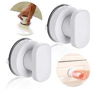 通用 Widream 2 Pcs Porta con Maniglia a Ventosa, Maniglia a Ventosa per Porta in Vetro, Ventosa Forte per La Maniglia Della Porta Del Bagno, per i Mobili Dell'Armadio da Cucina Cassetto