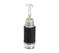 Widybord 1/4 di pollice 6,35 millimetri chitarra elettrica acustica basso uscita jack cinghia pulsante endpin presa stereo cilindro