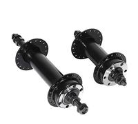 Widybord 1 Coppia di Mozzo da VeLo a Disimpegno, Set di Albero Hollow Asse e Posteriore Strada con Spaziatura Standard