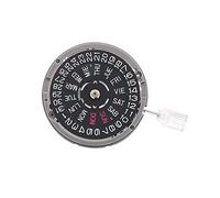 Widybord 1 PZ NH36/NH36A Doppio Calendario Nero Movimento Orologio 3 O'Clock Posizione Automatica Meccanica Movimento Orologio Parti Accessori