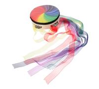 Widybord 1 PZ Tamburello Strumento Musicale Adulto Tamburello A Mano Tamburello Come Mostrato Poliestere PV per Bambini Percussioni Drum Ribbon Bambino