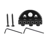 Widybord 1 Set 6 corde per chitarra Set di di bloccaggio per corde per chitarra Set di di bloccaggio Accessori per ponte per chitarra