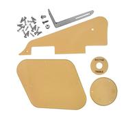 Widybord 1 set battipenna color crema/cavità/copri interruttore/piastra selettore pickup/staffa/per sostituzione chitarra stile LP