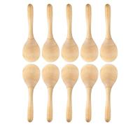 Widybord 10 Pezzi Maracas Sonagli a Percussione a Mano fai da te Maracas in Legno con suono di Colpo Netto per Regali di Festa Musicale Legno Facile da Usare