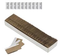 Widybord 100 Pezzi Lama Adesivo Adesivo Finestra Residuo Strumento di Pulizia e Rimozione Facile da Usare