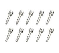 Widybord 10PCS 6.35MM Spine Saldatura Kit FAI DA TE Chitarra Pedale Consiglio Accessori Chitarra